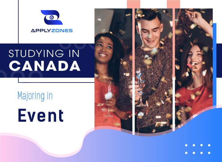 What skills is needed for studying Event management in Canada?